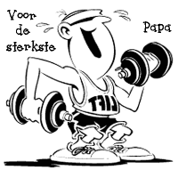 A coloring page of fathers day